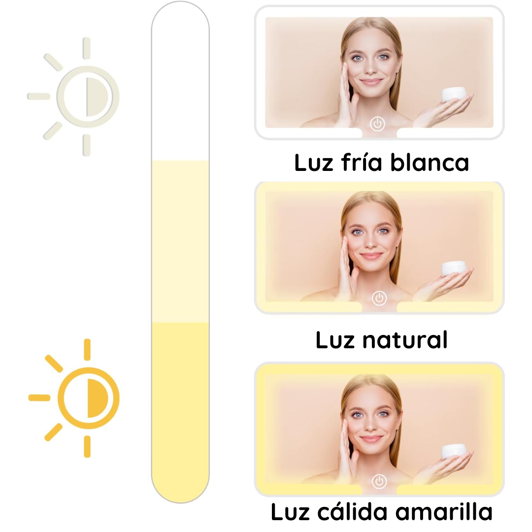 Vanity Mirror™ Espejo con luz para auto