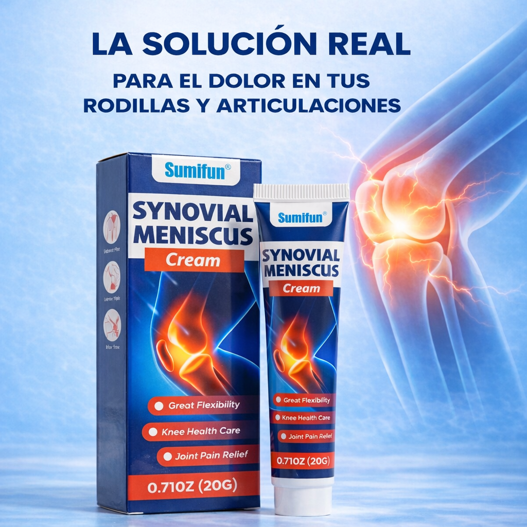 Crema de Acción Rápida para Rodillas y Articulaciones