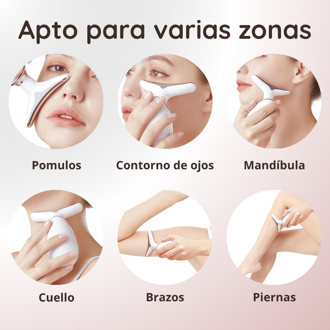 Masajeador Facial LED